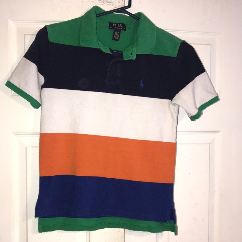 Boys' Ralph Lauren Stripe Polo Shirt